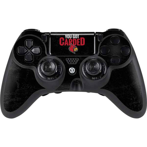 University of Louisville You Got Carded PlayStation PS4 Skins